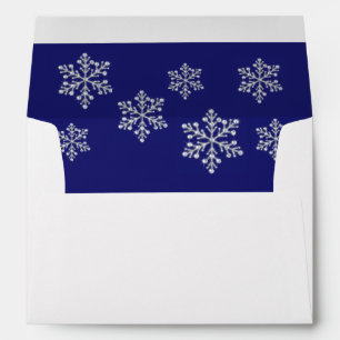 Winter Snowflake Envelope