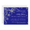 Winter Snowflake Jewels Bling Swirl Shower Invites