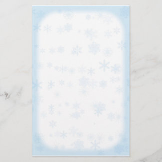 Winter Snowflake Stationery
