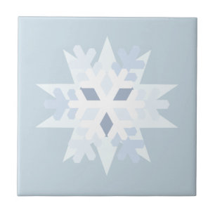 Winter Snowflake Tile
