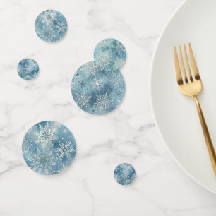 Winter Snowflakes Christmas Party Confetti