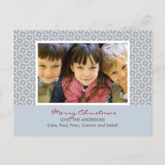 Winter Snowflakes :: Christmas Photo Postcard