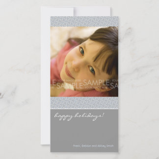 Winter Snowflakes :: Christmas Photocard Holiday Card