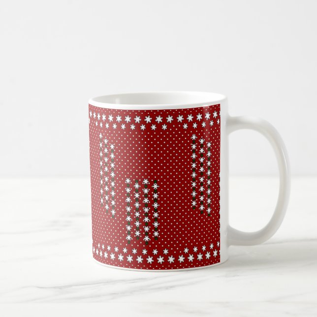 Winter Snowflakes Coffee Mug (Right)
