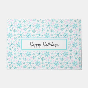 Winter Snowflakes Doormat