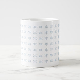 Winter Snowflakes Large Coffee Mug