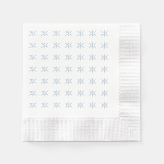 Winter Snowflakes  Napkin (Front)