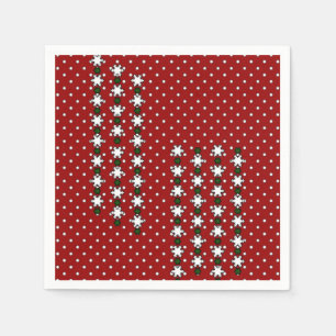 Winter Snowflakes Napkin