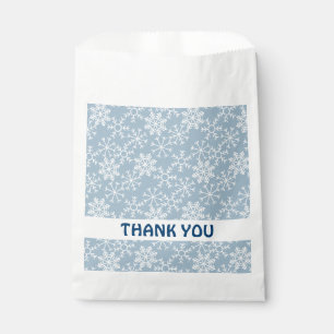 Winter SNOWFLAKES seamless pattern + your ideas Favour Bags
