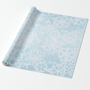 Winter Snowflakes Wrapping Paper