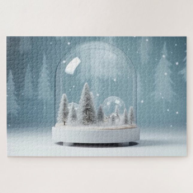 Winter Snowglobe Jigsaw Puzzle (Horizontal)