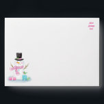 Winter Snowman Christmas Envelope<br><div class="desc">Share your Christmas greetings with this loveable Christmas Envelope. It features a cute snowman and coordinates with the snowman Christmas card.  Perfect for mailing your holiday greeting cards.</div>