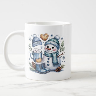 Winter Snowman Specialty Mug