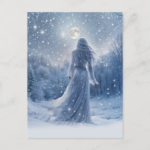 Winter Solstice Bohemian Snow Yule Holiday