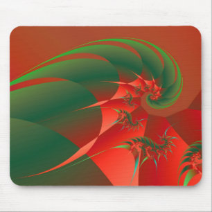 Winter Solstice Cool Abstract Fine Art Fractal Mouse Mat
