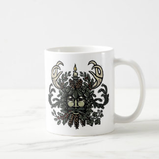 Winter Solstice Green Man Mug