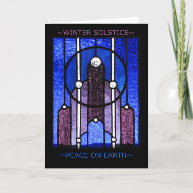 Winter Solstice Greeting Card (Front)