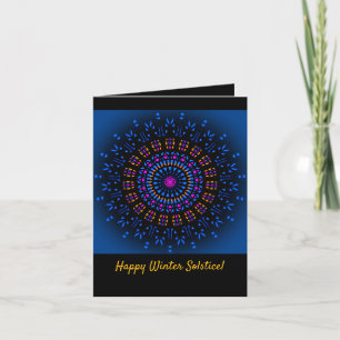 Winter Solstice greeting card