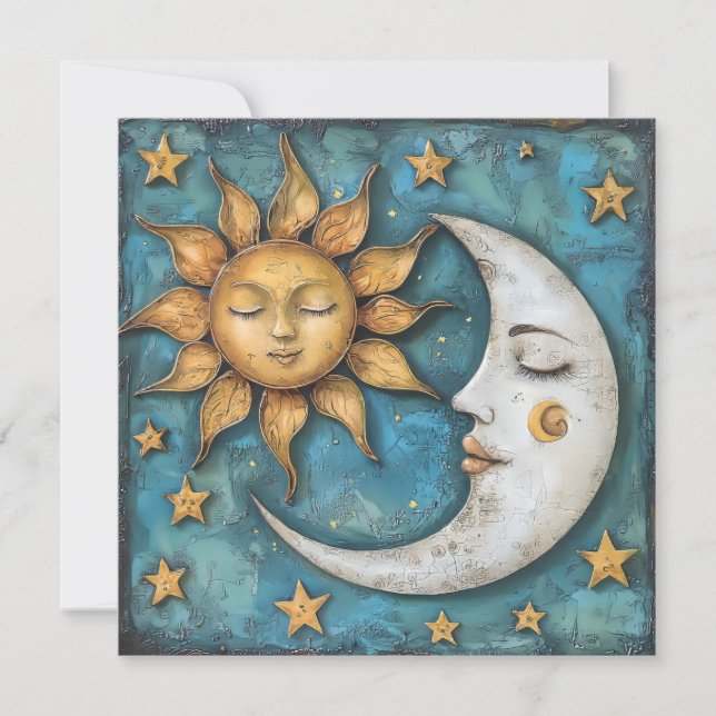 Winter Solstice  Holiday Card (Front)