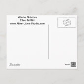 Winter Solstice [Kanji], Enso Postcard (Back)