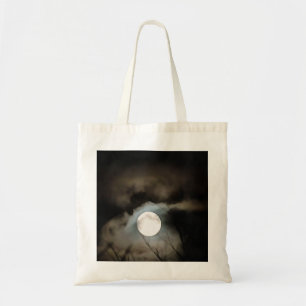 Winter Solstice Moon Celestial Art Tote Bag