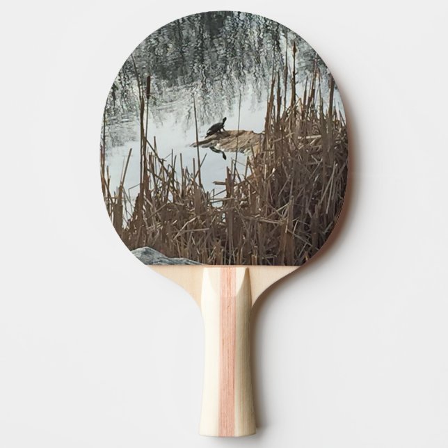 Winter Solstice Ping Pong Paddle (Front)