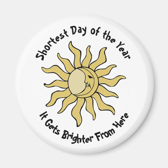 Winter Solstice Poem Magnet (Front)