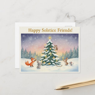 Winter Solstice Postcard