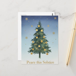 Winter Solstice Postcard