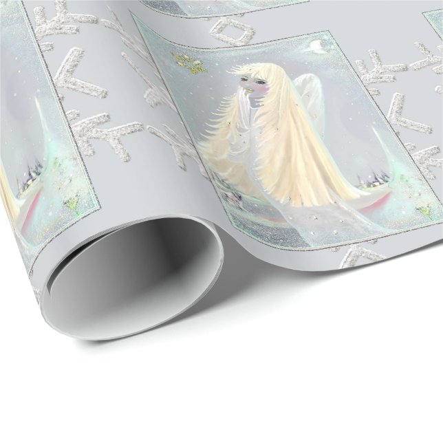Winter Solstice & Snow Wrapping Paper (Roll Corner)