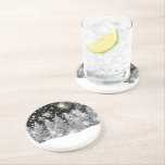 Winter Solstice Snowfall Coaster<br><div class="desc">A beautiful Winter Solstice image appropriate for a winter wonderland homey feel anytime of year.</div>