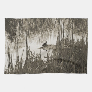 Winter Solstice Tea Towel