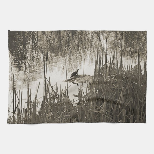 Winter Solstice Tea Towel (Horizontal)