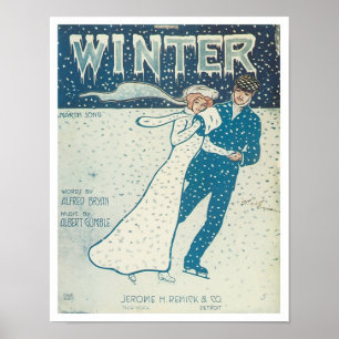 Winter Songbook Cover Poster