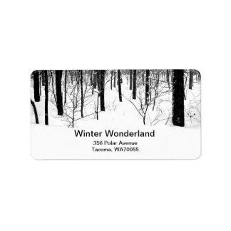 Winter Spirit Label
