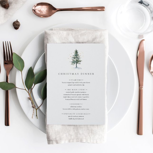 Winter Splendour Christmas Dinner Holiday Party Menu (Creator Uploaded)