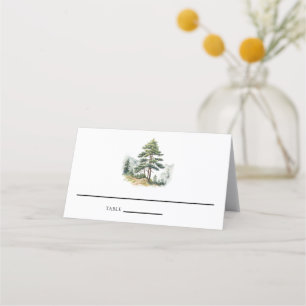 Winter Splendour Christmas Holiday Party Place Card