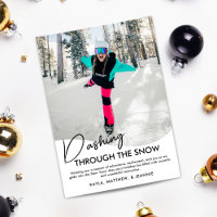 Winter Sports Dashing Through the Snow Photo