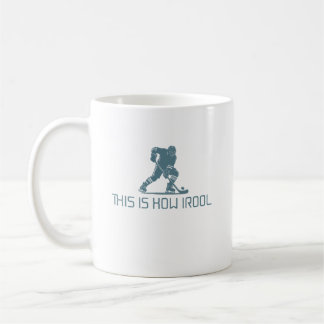winter sports ice hockey mug design