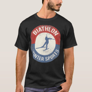 winter sports ski biathlon T-Shirt