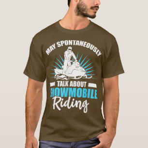Winter Sports Ski Mobile Motor Sled Snowmobile 971 T-Shirt