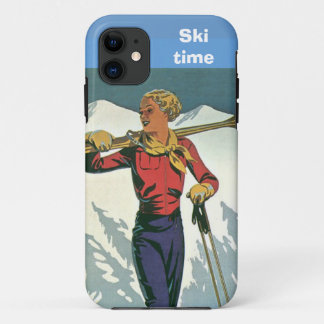 Winter sports - Ski time iPhone 11 Case
