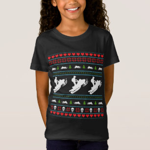 Winter Sports Ugly Sweater Winter Snowmobile Chris