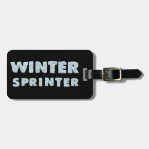 Winter Sports - Winter Sprinter - Ski Shirt Licens Luggage Tag