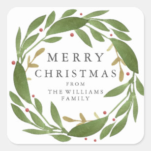 Christmas Stickers | Zazzle UK