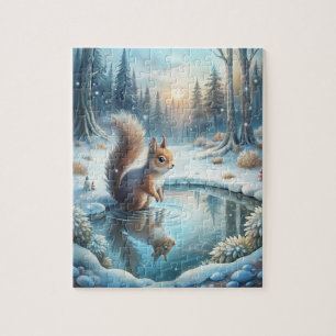 Winter Squirrel Puzzle