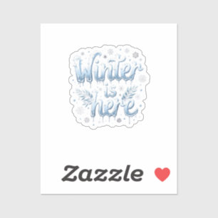 Winter sticker