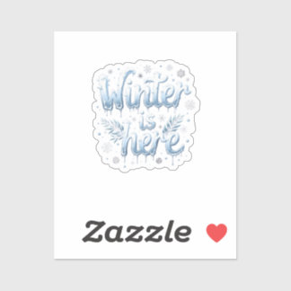 Winter sticker 