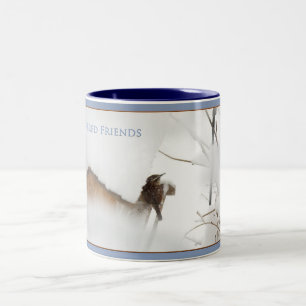 Winter Storm Two-Tone Coffee Mug