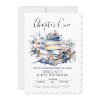 Winter Storybook First Birthday Chapter One